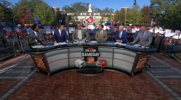 College GameDay live from Athens ahead of a showdown between No. 7 Tennessee and No. 12 Georgia.